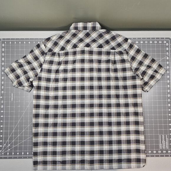 511 Tactical Shirt Medium Plaid Covert Snap Button Concealed Carry Leo Detective - Picture 6 of 9